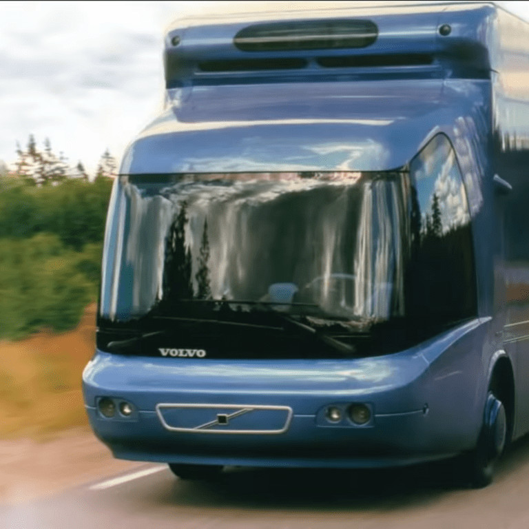 En la imagen se muestra el Volvo ECT