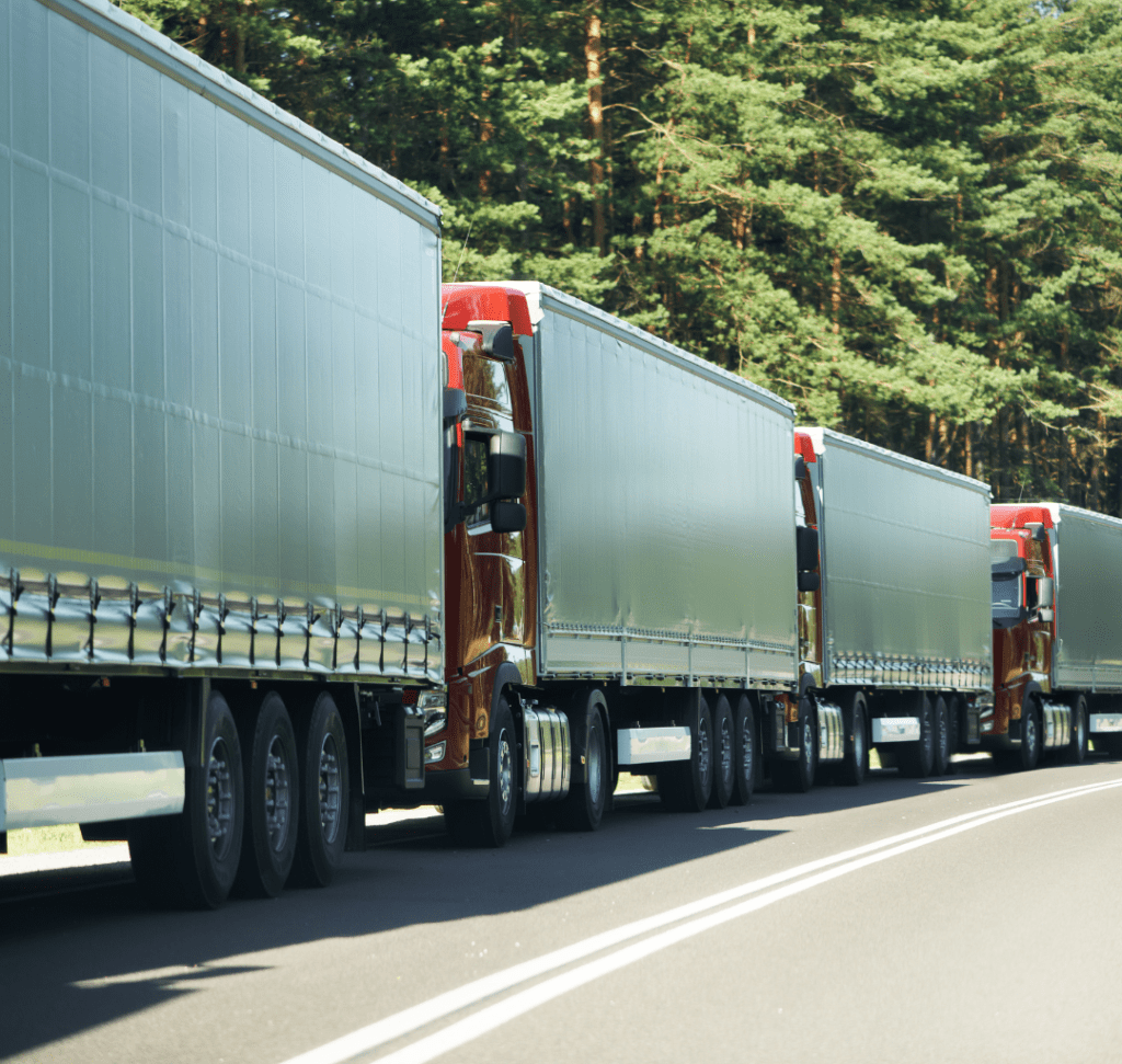 En la imagen se muestra una congestión en autopista