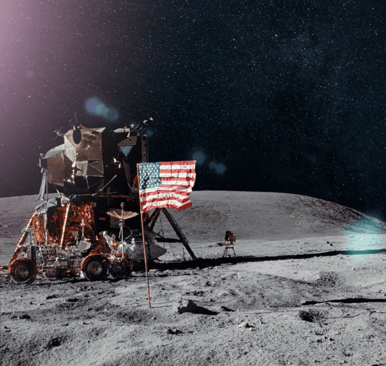 En la imagen se muestra una exploración espacial de EE.UU.