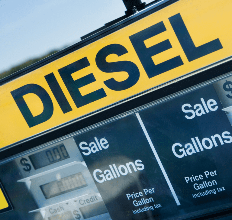 En la imagen se muestra el precio del diésel