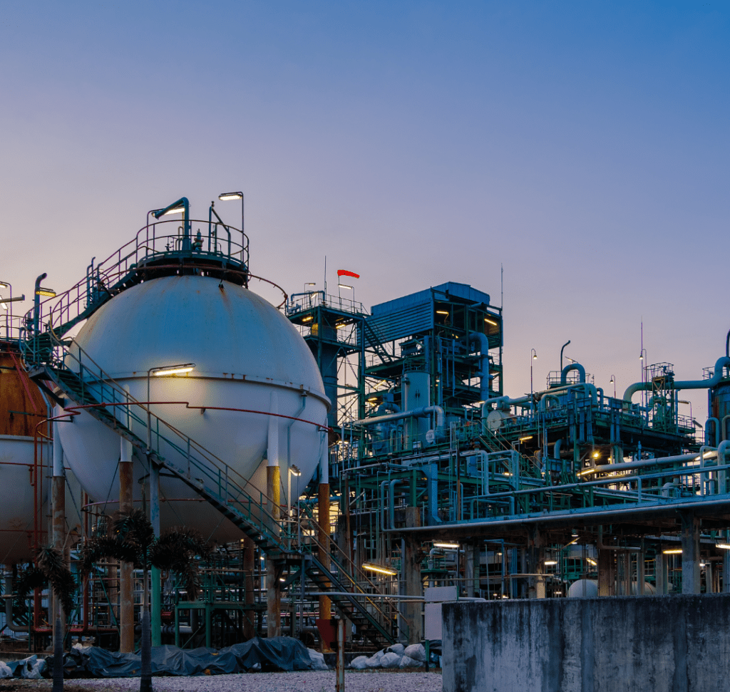 En la imagen se muestra una destiladora