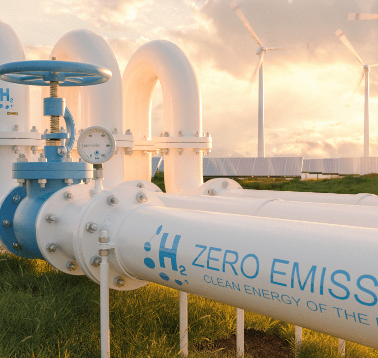 En la imagen se muestra una desarrolladora de hidrógeno