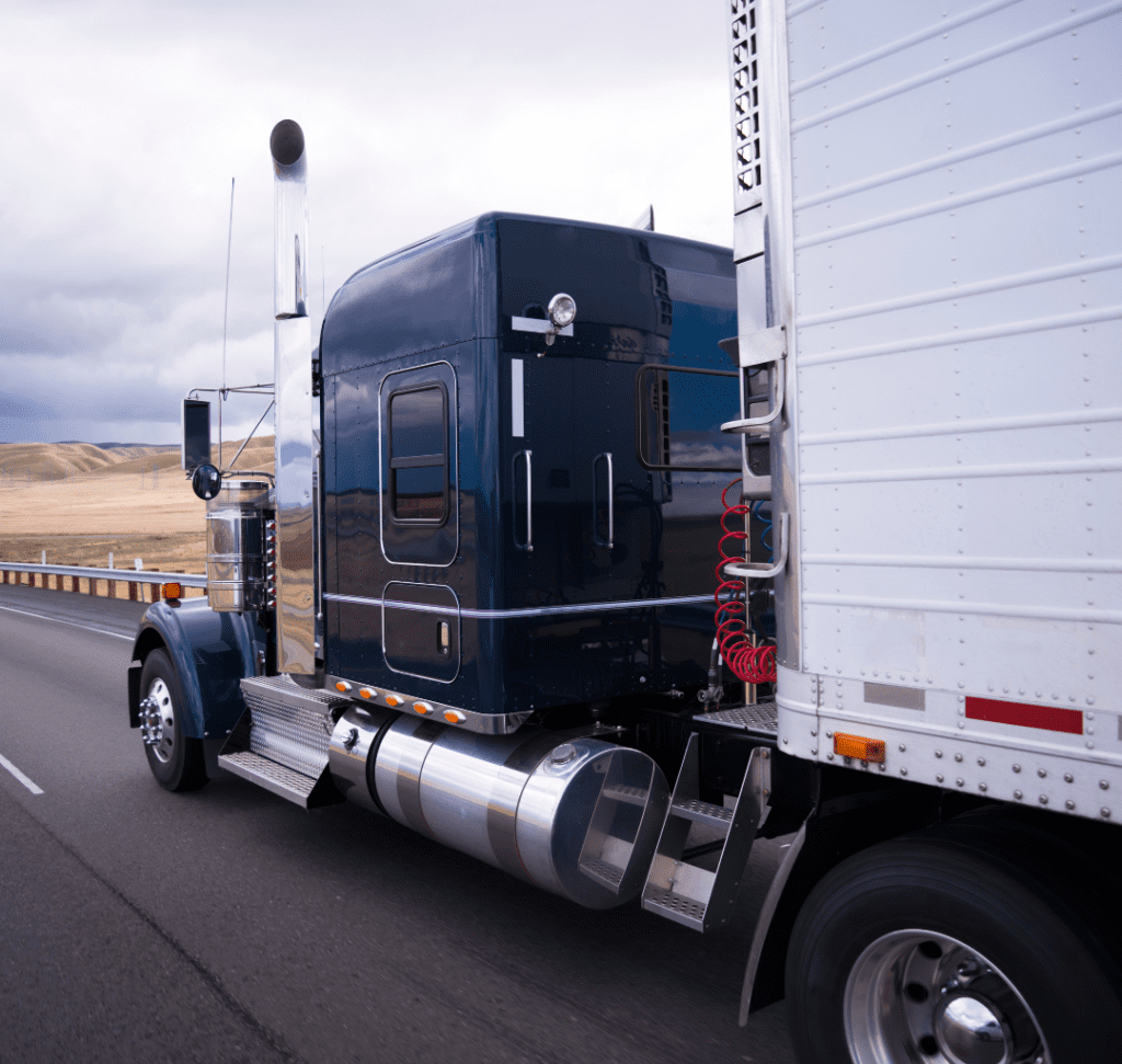 En la imagen se muestra un camión