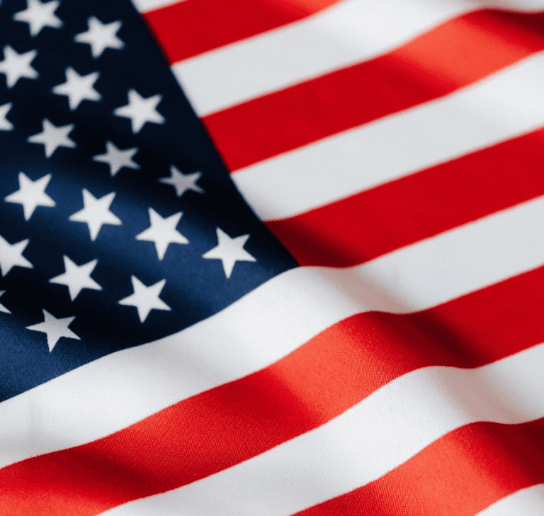 En la imagen se muestra la bandera de Estados Unidos