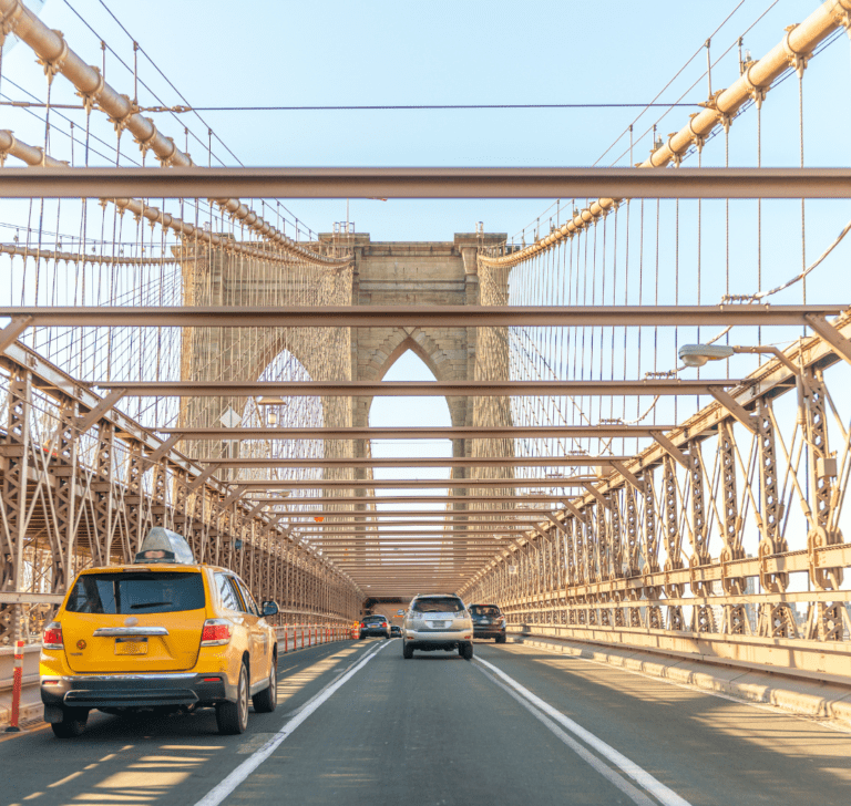 En la imagen se muestra un puente de Nueva York