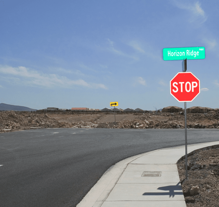 En la imagen se muestra una señal de alto