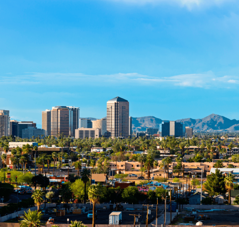 En la imagen se muestra el estado de Arizona