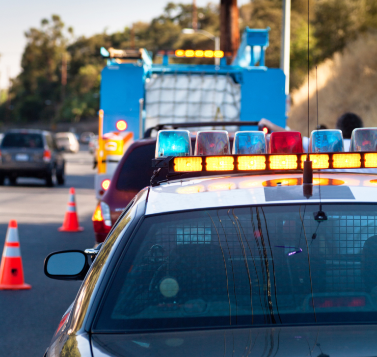 En la imagen se muestra un accidente de tráfico