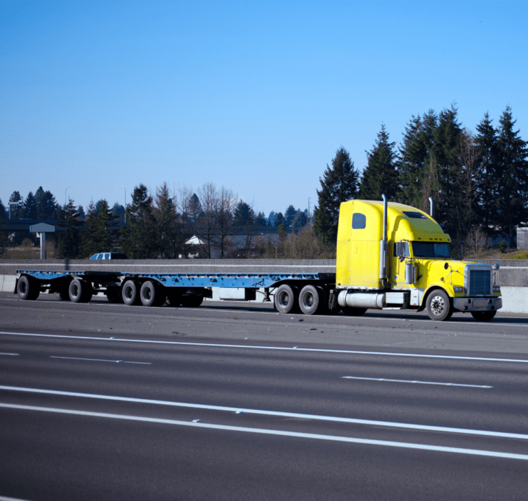 En la imagen se muestran semiremolques