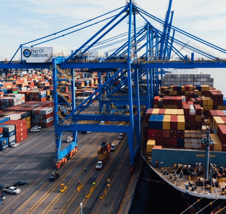 En la imagen se muestra un puerto