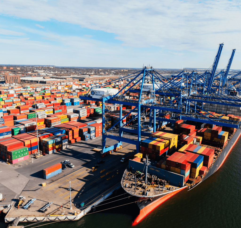 En la imagen se muestra un puerto