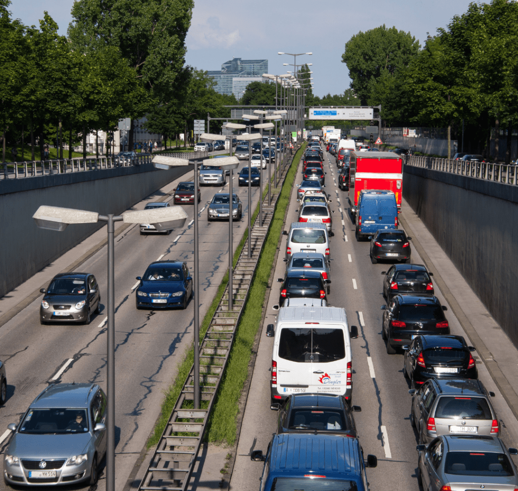 En la imagen se muestra transporte