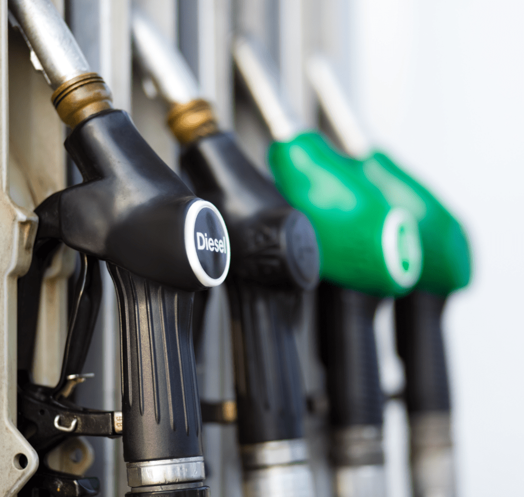 En la imagen se muestra una estación de carga de combustible