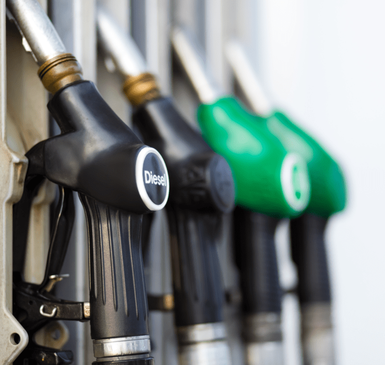 En la imagen se muestra una estación de carga de combustible