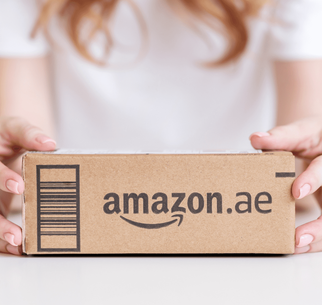 En la imagen se muestra un paquete de Amazon