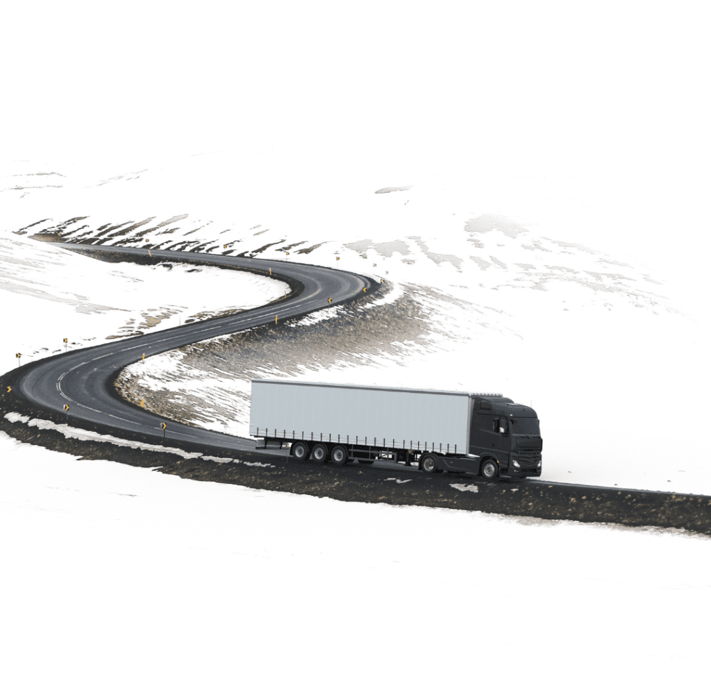 En la imagen se muestra una tormenta de invierno en Florida