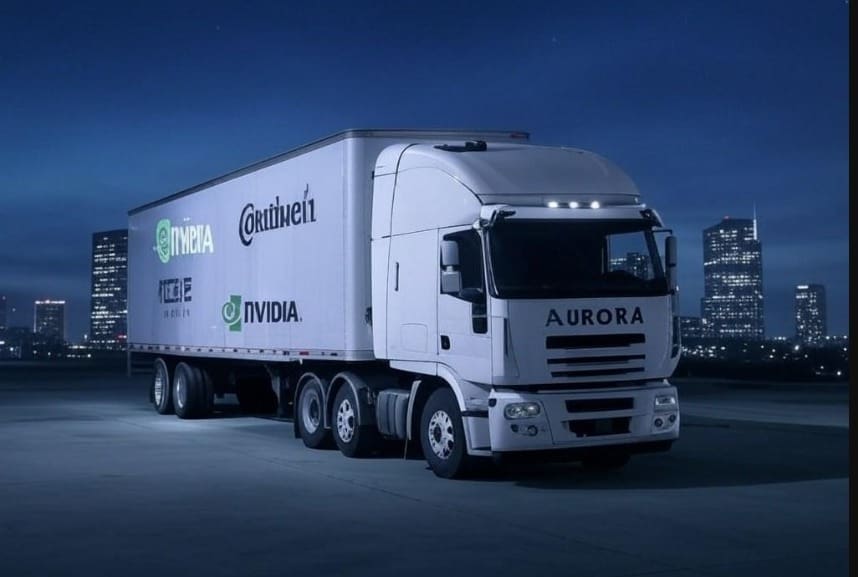 Aurora, Continental, and NVIDIA Set 2027 for Mass Production of Autonomous Trucks