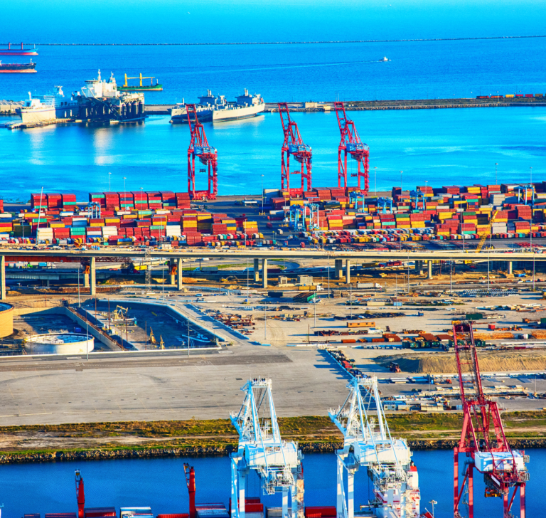 En la imagen se muestra un puerto