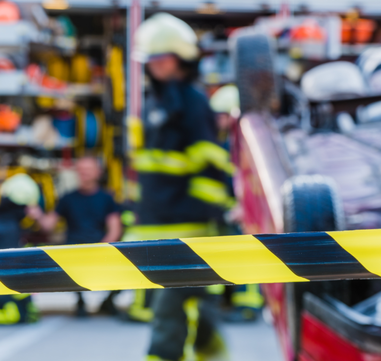 En la imagen se muestra un accidente de tráfico