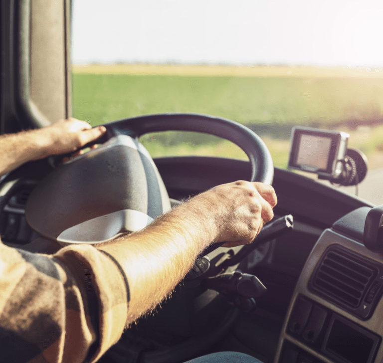 En la imagen se muestran unas manos al volante
