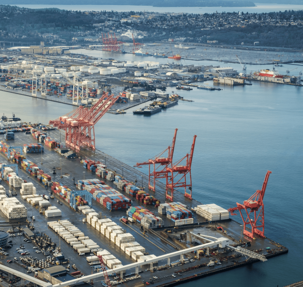 En la imagen se muestra un puerto