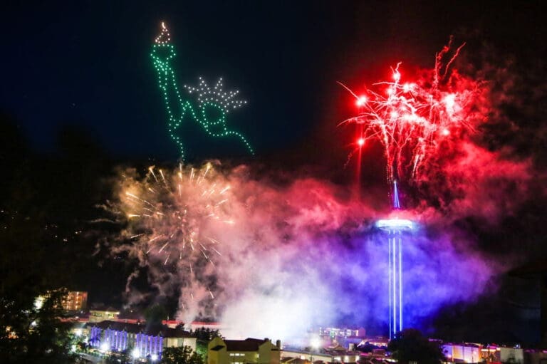 Fireworks events in the U.S. to celebrate the Fourth of July