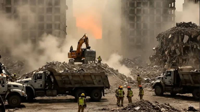 Los camioneros del 11S: héroes silenciosos