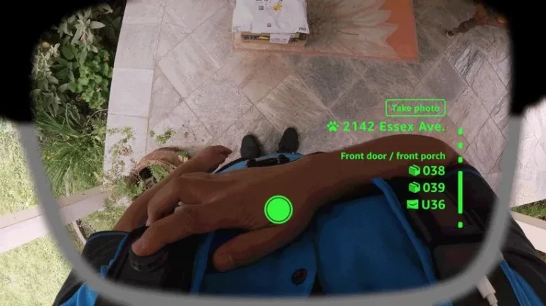 Amazon prueba nueva tecnología de realidad aumentada para sus repartidores