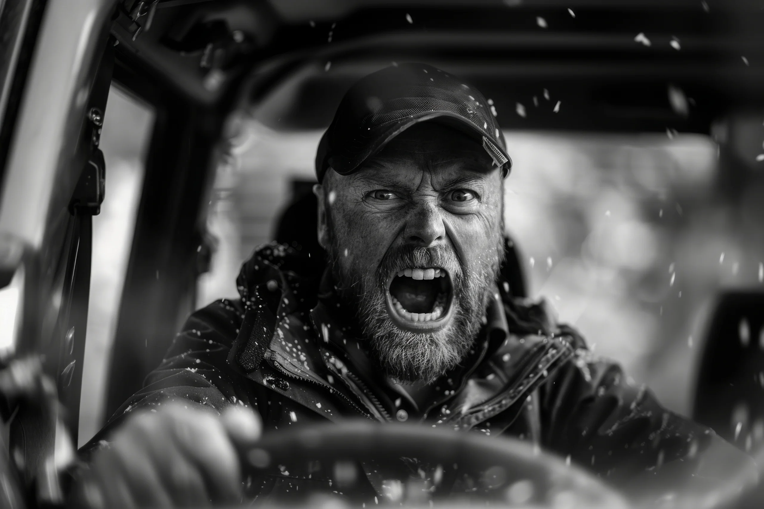 Controlling road rage: a guide for truck drivers