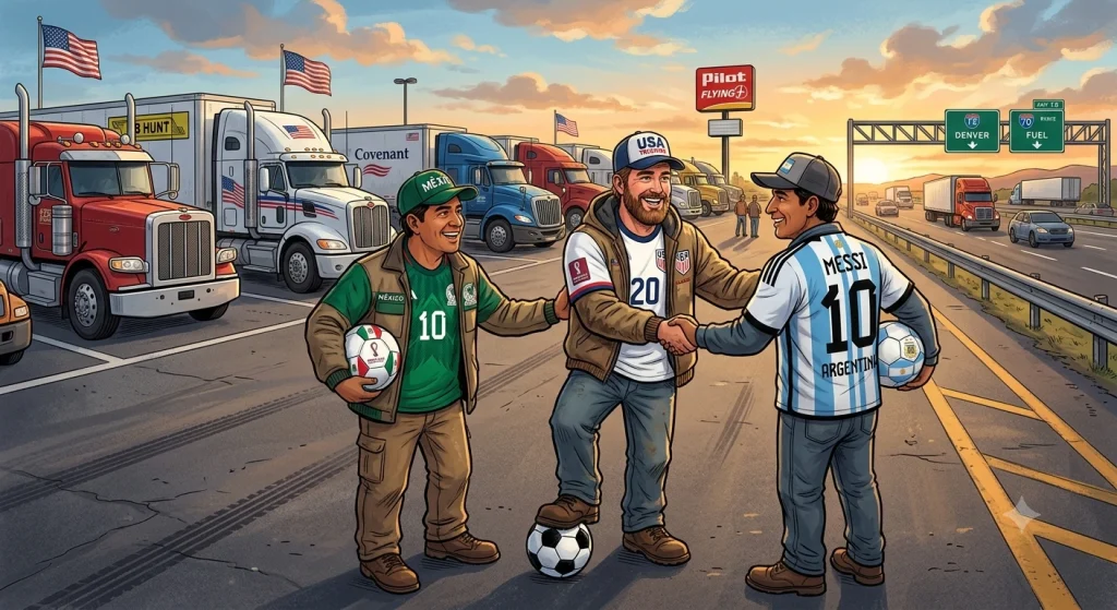 The World Cup 2026 moves trucks and millions in the United States