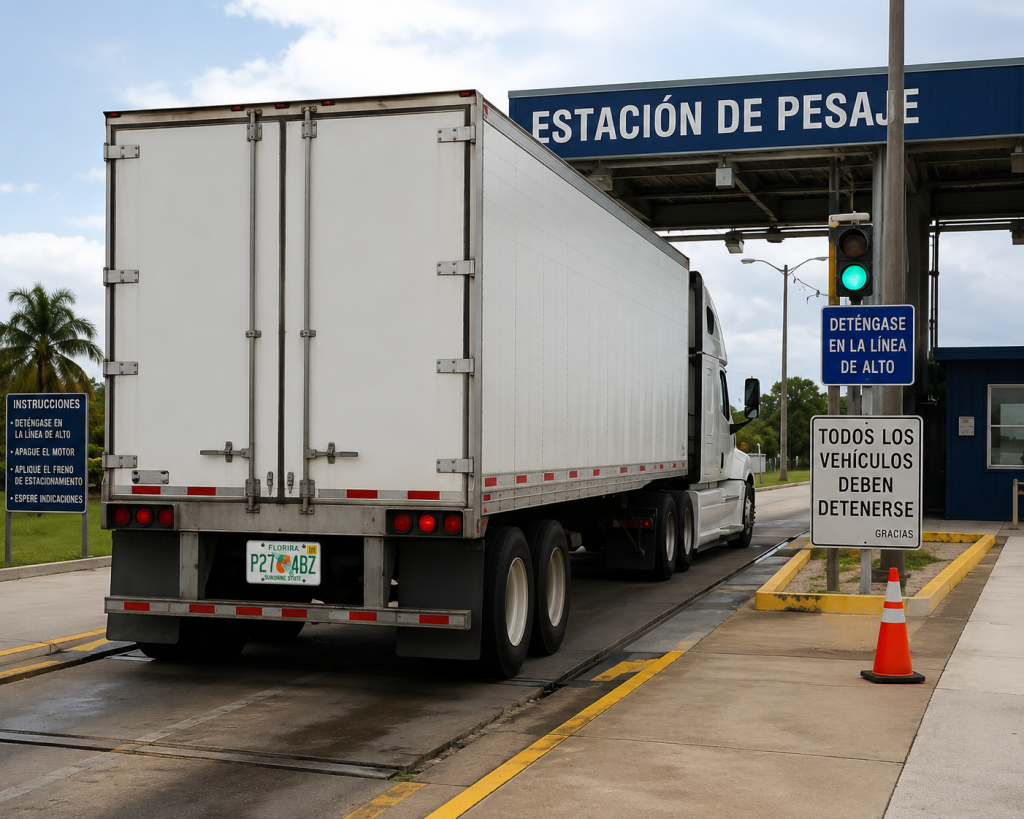 Límites de peso para camioneros en Florida: lo que debes saber
